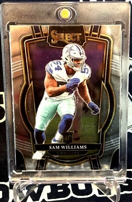 2022 Panini SELECT Club Level Dallas Cowboy SAM WILLAIMS Rookie RC #276 Ole Miss - Image 1 of 4