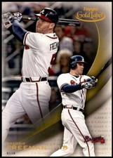 Freddie Freeman 2016 Topps Gold Label 5x7 Class 2 Gold #64 /10 Braves