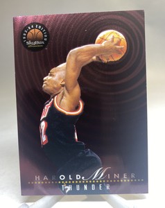 1993-94 SkyBox Premium HAROLD MINOR STEVE SMITH Thunder #TL2 Miami Heat