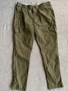 Tommy Hilfiger Men's Olive Green Cargo Pants Size 36/32 Slim Fit - Picture 1 of 5