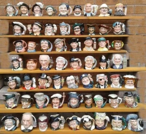 ROYAL DOULTON - SELECTION OF MEDIUM SIZED CHARACTER JUGS. - Picture 1 of 584