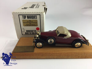 1/43 TOP MARQUES ROLLS ROYCE PH II HENLEY ROADSTER 1932 CHASSIS 285AJS N°45/50