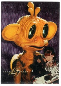 LOST IN SPACE 1998 THE MOVIE DOUBLE FEATURE PRISMATIC FOIL DF9 BLAWP / DEBBIE - Picture 1 of 2