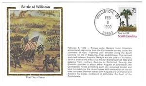 Colorano Civil War Event 1990 25c Battle of Williston - Picture 1 of 1