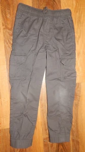 *YOUTH SIZE 6 JUMPING BEANS BRAND GRAY CARGO JOGGERS-NEAR EXC-READ #B 4-24-22 - Picture 1 of 4