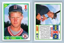 Greg Blosser - Red Sox #681 Score 1990 Baseball RC Trading Card