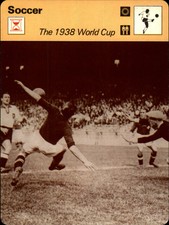 1977-79 Sportscaster Series 49 Multi-Sport Oversize Card #4923 1938 World Cup