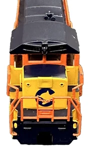 BACHMANN PLUS B23-7 CHESSIE POWERED MPN 31109 ROAD # 8256 - FREE SHIP - Picture 1 of 12