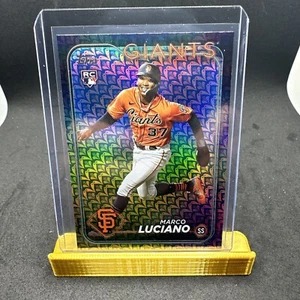 2024 Topps Series 1 Marco Luciano Holiday Easter Foil RC #232 - Picture 1 of 4
