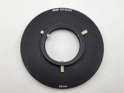 Sinar 547.81.579 42mm Drop-In Filter Ring Holder Adapter for P2 P3 95.5mm - Image 1 of 4