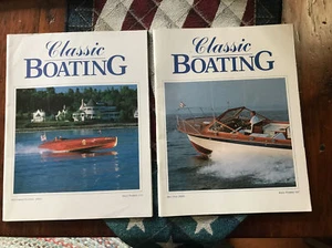 Classic Boating Magazine lot of 2  #107 May-June 2002#115 September-October 2003 - Picture 1 of 6