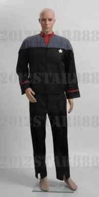 Venta Star Trek Némesis Voyager Capitán Sisko Uniforme Conjunto Disfraz S-XXL Foto 1 de 4