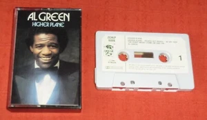 AL GREEN - CASSETTE TAPE WITH PAPER LABELS - HIGHER PLANE - 1981 ISSUE ON CREAM - Imagen 1 de 6