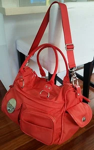 Mimco Peach Lucid Baby Nappy Gym Travel weekend shoulder strap cross body Bag💼 - Picture 1 of 12