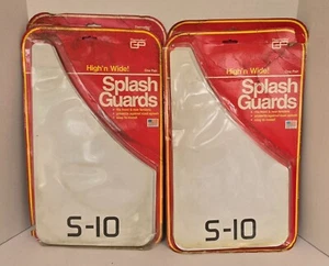 Vintage 80's NOS Chevy S-10 Splash Guard Mud Flaps by Themroflex *Brand New* - Picture 1 of 3