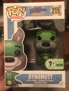 Funko Pop! Blue Falcon DYNOMUTT #215 Limited 3000 pcs ECCC 2017 soft protector - Picture 1 of 6