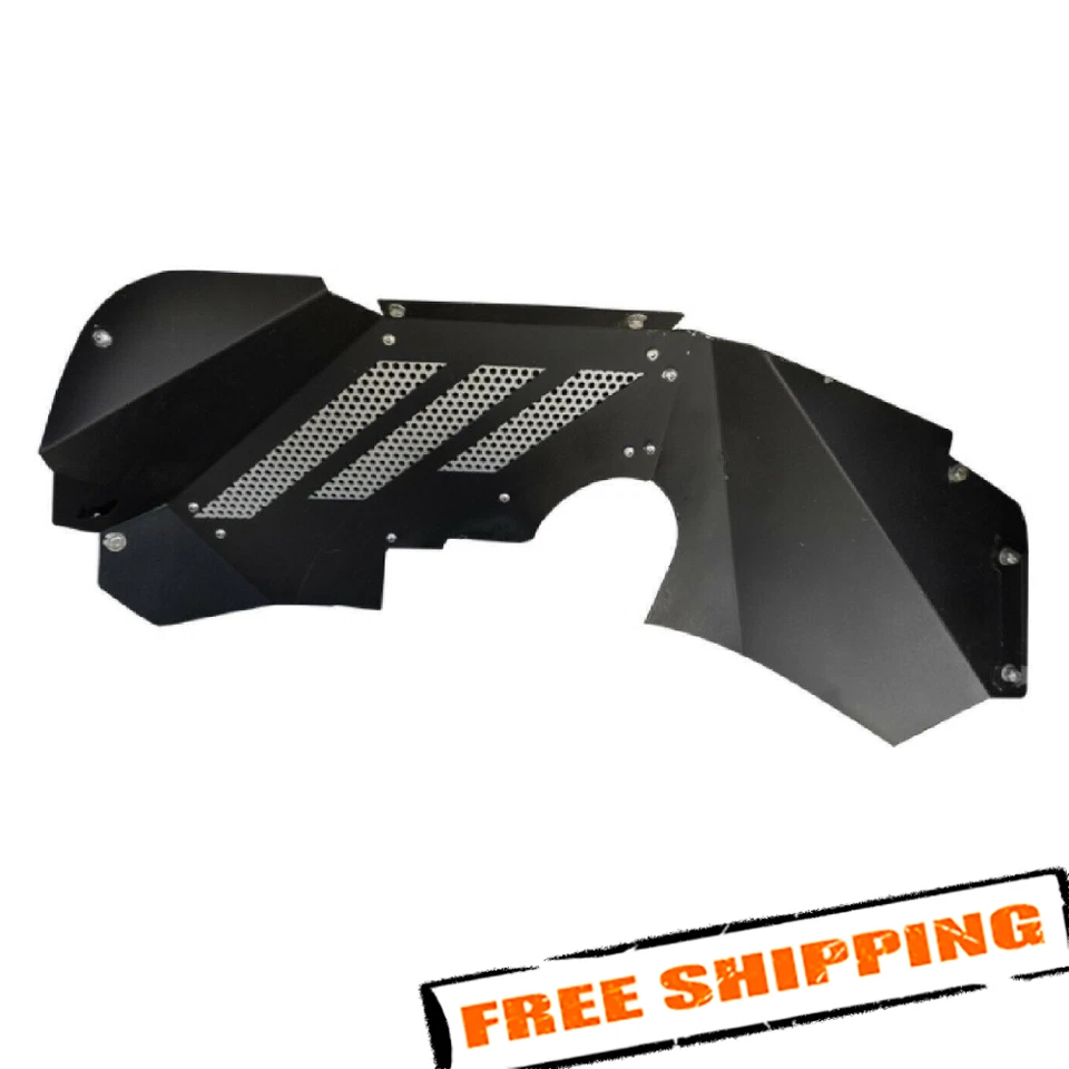 Go Rhino 702001T Front Wheel Well Inner Fender Liners for 07-18 Jeep Wrangler JK Foto 1 de 4