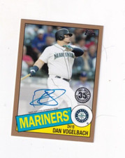 2020 DAN VOGELBACH TOPPS 35TH ANIV. AUTOGRAPH 37/50  NEW YORK METS/MARINERS