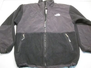 The North Face Youth Unisex Size XL Fleece Jacket Black Denali - Picture 1 of 6
