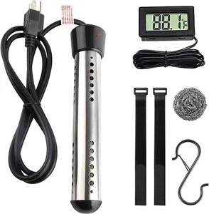 2000W Immersion Water Heater UL Listed,Portable Electric Water Heater with 304 S - Picture 1 of 12