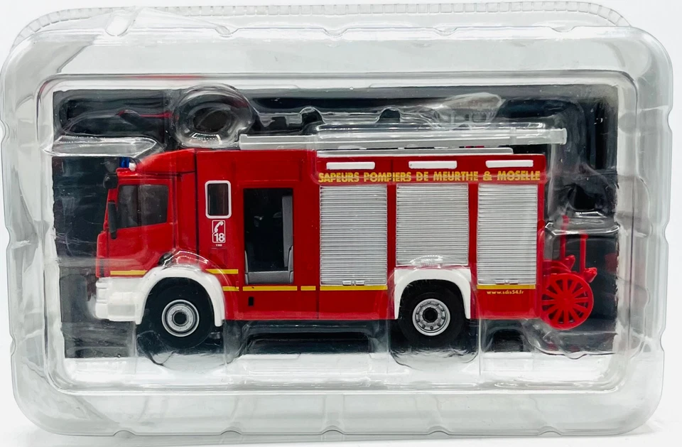 EBOND V. Del Fuoco Fourgon Pompe Tonne Secour Routiers Scania 2003 - 1:64 - 0371 - Immagine 1 di 1