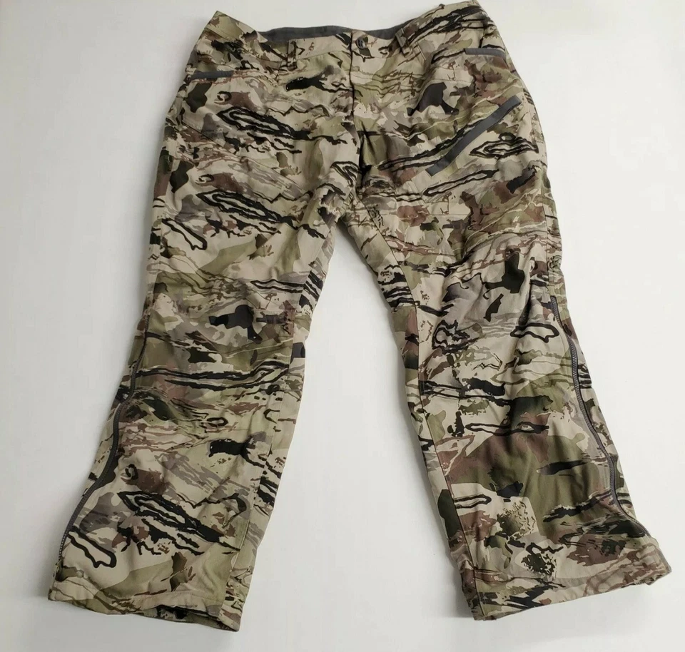 Nuevo UNDER ARMOUR Hombres Media Temporada Estéril Camuflaje Repelente al Agua Pantalones Cintura 30 Foto 1 de 4