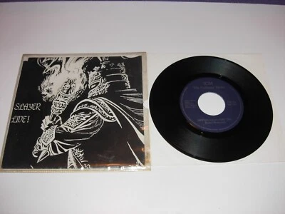 Slayer - Slayer Live! (Metal Show Part One & Two) - 1989 Europe - 7" ICM CM 806 - Bild 1 von 2