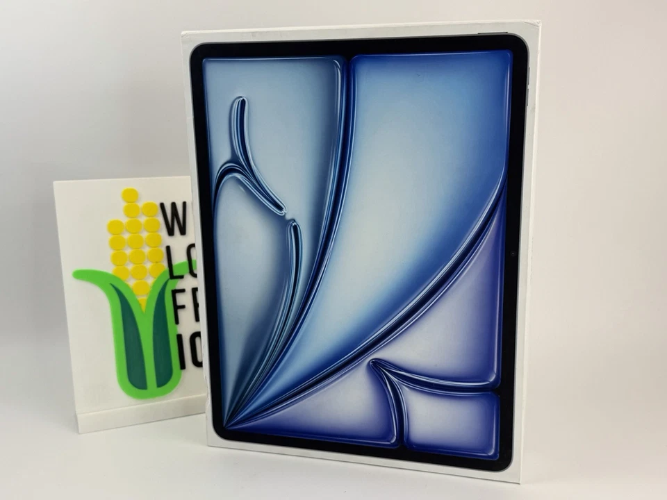 Apple iPad Air 13-inch M3 Chip 128GB Wi-Fi Blue MCNJ4LL/A *SEALED* *FREE SHIP* - Image 1 of 4