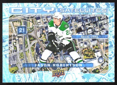 6086F 2024-25 Upper Deck #CS-14 Jason Robertson City Satellites - Image 1 of 2