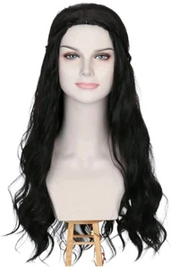 Miss U Hair Long Wavy Dark Brown Cosplay Wig Women 123 - Picture 1 of 9