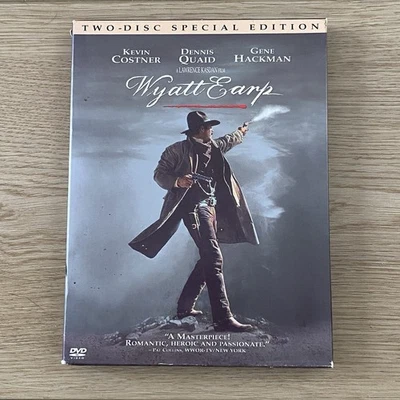 Wyatt Earp Two-Disc DVD Special Edition Kevin Costner - Good Condition - Image 1 of 4