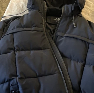 Chaqueta de invierno acolchada azul marino para hombre A.K Collection/talla M Foto 1 de 4