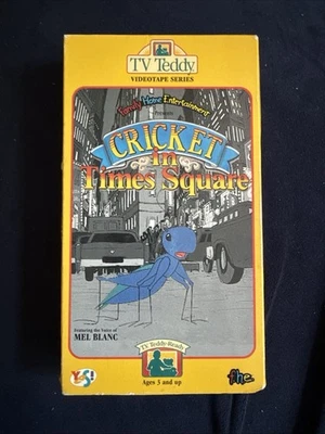 Cricket In Times Square ( TV Teddy VHS Videotape Series ) - Image 1 of 3