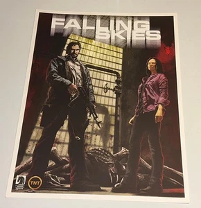 Falling Skies Poster Litho Steven Spielberg Noah Wyle Moon Bloodgood TNT - Picture 1 of 5