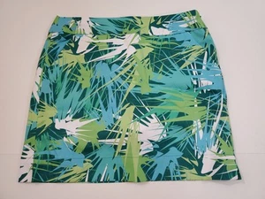 Loudmouth taglia 4 pantaloncino da golf verde splatterific - Foto 1 di 9