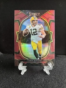 Aaron Rodgers 2022 Panini Select #55 Maroon Prizm #118/149 Green Bay Packers - Picture 1 of 3