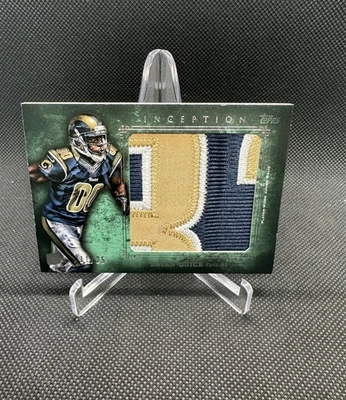 2012 Inception Brian Quick St Louis Rams Appalachian State Rookie Patch /25 - Image 1 of 2