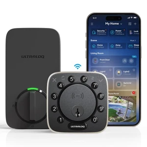2025 Upgrade Bolt NFC Smart Door Lock, Built-in WiFi Deadbolt 6-in-1 Keypad K... - Picture 1 of 9