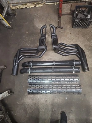 Chevrolet Corvette 1979 cabezal escape lateral sistema completo Foto 1 de 2