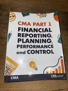 CMA Part 1 Financial Planning, Performance and Analytics by CMA Exam Academy VG - Picture 1 of 3