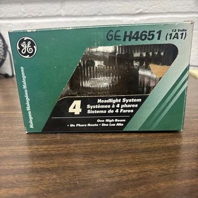 Новая сменная система фар головного света GE H4651 12 В 50 Вт 2-штырьковое основание - Изображение 1 из 4