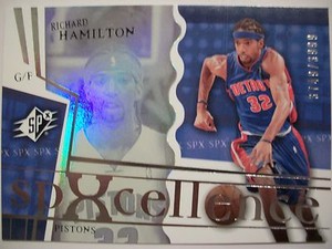 2003-04 UPPER DECK SPX  SPXCELLENCE  RICHARD HAMILTON , PISTONS !! BOX 33