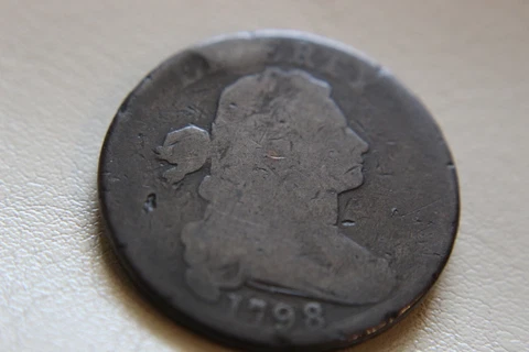 1798 Draped Bust Large Cent ~G Cover