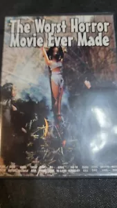 THE WORST HORROR MOVIE EVER MADE (2005) DVD ULTRA RARE COVER LOW PRINT OOP - Picture 1 of 7