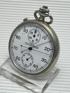 MINERVA IBA BERLIN TASCHENUHR STOP-CHRONOGRAPH HANDAUFZUG , LÄUFT - Bild 1 von 5