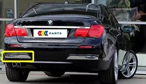 BMW 7 Neu Original F01 F02 Heck M Sport Stoßstange Chrom N/S LINKS Profil - Bild 1 von 4