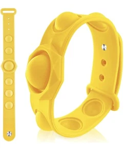 Exun Push Pops Bubble Sensory Fidget Bracelet Toys Wearable Relief Stress Wristb - Picture 1 of 3
