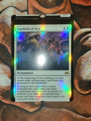 FOIL NFC Miscut Starfield of Nyx Magic Origins MTG Magic the Gathering - Image 1 of 2