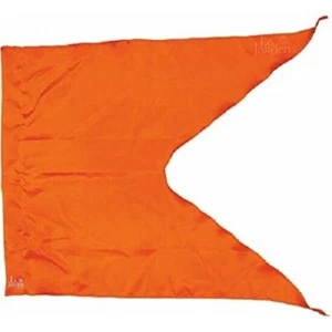 SAFFRON COLOR FLAG JHANDA DHVAJ DHVAJA DHWAJA MANDIR TEMPLE HINDU POOJA 1 Meter - Picture 1 of 3