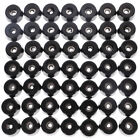 50 Pcs Schwarze Stühle Möbelmatte Gummifüße Für Schränke Gummipuffer Stoßstange
